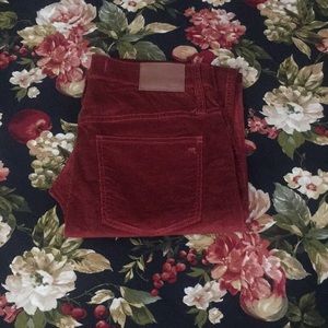 Madewell Canterbury/Red Cords size 28